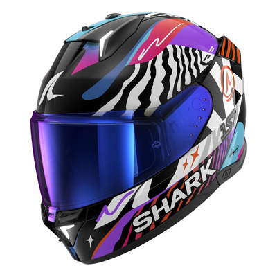 Casque intégral Shark i3 Speed Fancy black/white/orange
