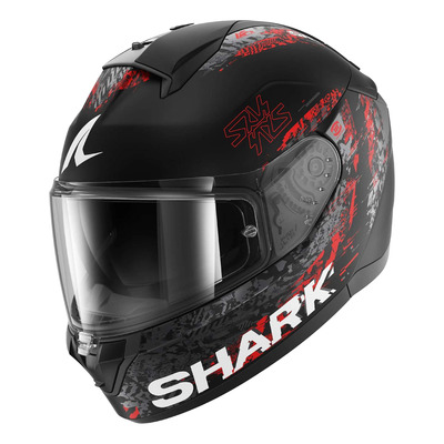 Casque intégral Shark Ridill 2 Speed-Vib black/anthracite/red mat
