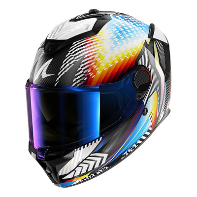 Casque intégral Shark Spartan GT Pro Carbon Sthyr carbone/white/chrome