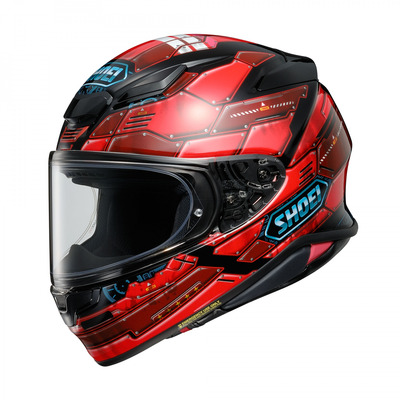 Casque intégral Shoei NXR 2 Fortress TC-1 rouge/noir/bleu