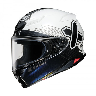 Casque intégral Shoei NXR 2 Ideograph TC-6 blanc/bleu/noir