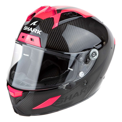 Casque intégral Skark Aeron Carbon Skin carbon/violet/blue