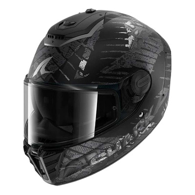 Casque intégral Skark Spartan RS Reptaia black/anthracite/anthracite mat