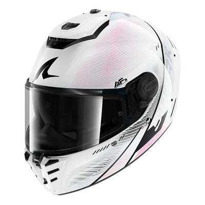 Casque intégral Skark Spartan RS Speed-Tech white/violet/black