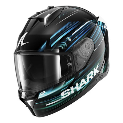 Casque intégral Skwal i3 Light-Blur black/blue/green