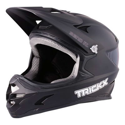 Casque intégral vélo Trickxx Send It 2 noir et rouge