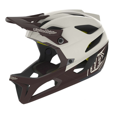 Casque intégral vélo Troy Lee Designs Stage Drone Pumice
