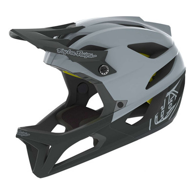 Casque intégral vélo Troy Lee Designs Stage Drone Gray