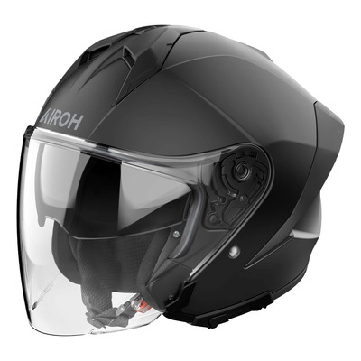 Casque jet Airoh H 21 Color black matt