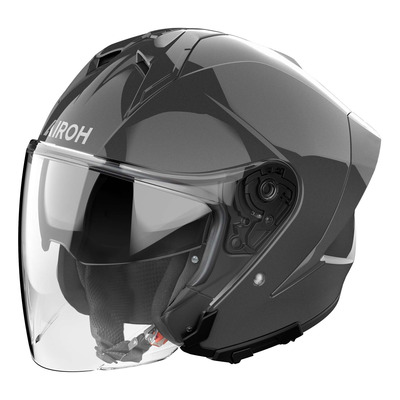 Casque jet Airoh H 21 Color dark grey gloss