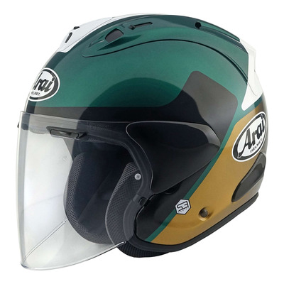 Casque jet Arai SZ-R Evo Legante vert