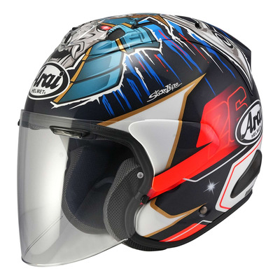 Casque jet Arai SZ-R Evo Pedrosa Shogun Replica