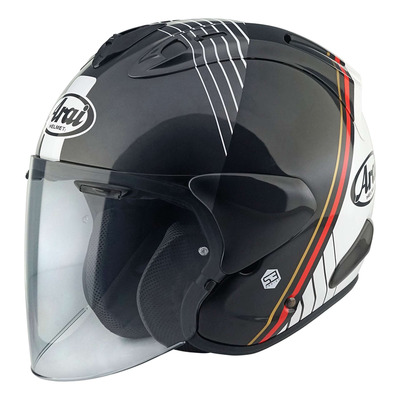 Casque jet Arai SZ-R Evo Temu blanc