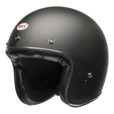 Casque jet Bell Custom 500 Carbon matte black