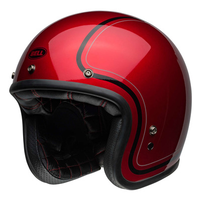 Casque jet Bell Custom 500 Chief gloss candy red