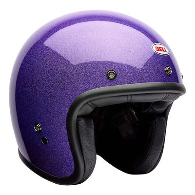 Casque jet Bell Custom 500 Flake purple