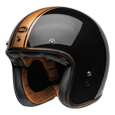Casque jet Bell Custom 500 Rally gloss black/bronze
