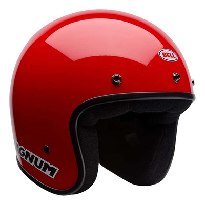 Casque jet Bell Magnum Solid red