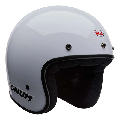 Casque jet Bell Magnum Solid white