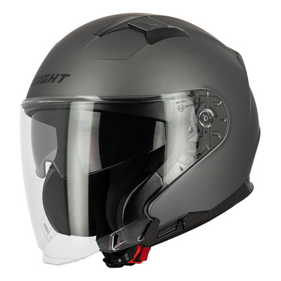 Casque jet Eight S771 Blake gris mat
