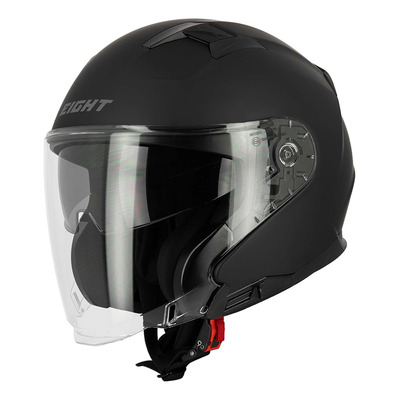 Casque jet Eight S771 Blake noir mat