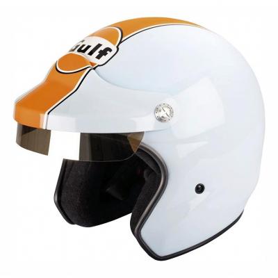 Casque jet Felix Motocyclette ST520 Gulf Le Mans