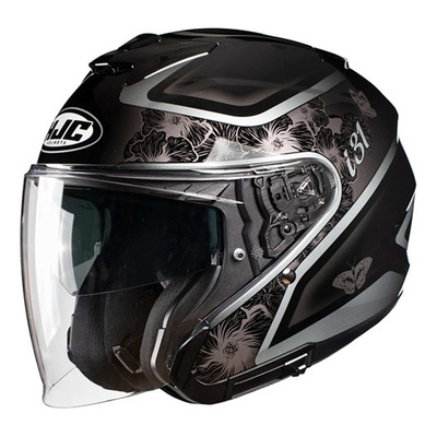 Casque jet HJC i31 Iona MC5 anthracite/noir brillant