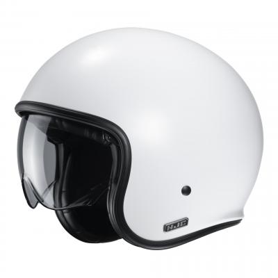 Casque jet HJC V30 Semi Mat blanc (ECE 22.05)