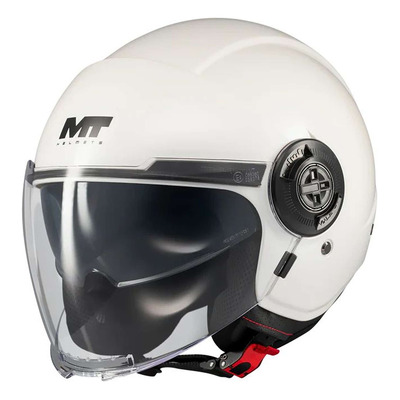 Casque jet MT Helmets Viale SV S Pure A0 gloss