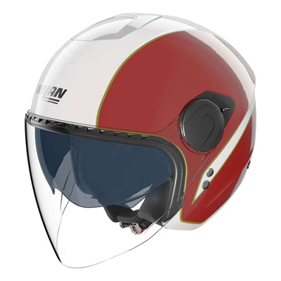 Casque jet Nolan N20-2 Visor Tricolore 346 vert/rouge/blanc