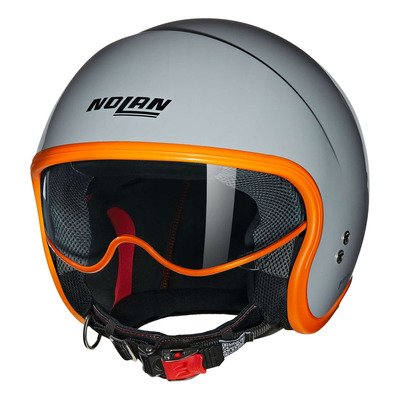 Casque jet Nolan N21 06 Ocio 343 gris/orange brillant