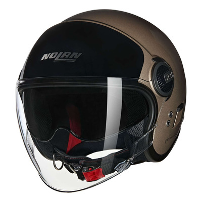 Casque jet Nolan N21 Visor 06 Verniciatura Speciale 341 sable/noir brillant