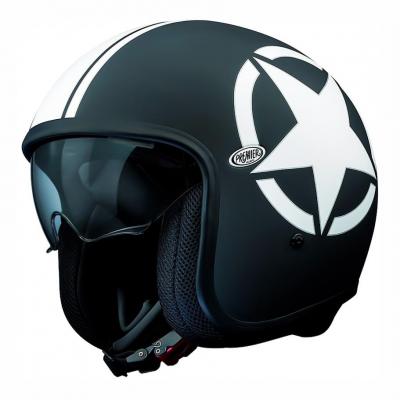 Casque jet Premier VINTAGE STAR9BM noir mat