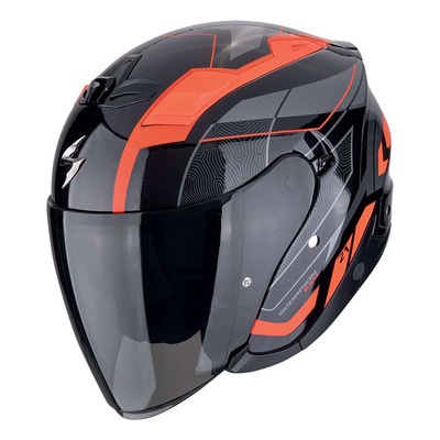 Casque jet Scorpion Exo-Z1 Vue black/red
