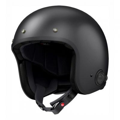 Casque jet Sena Savage Bluetooth avec système de communication noir mat