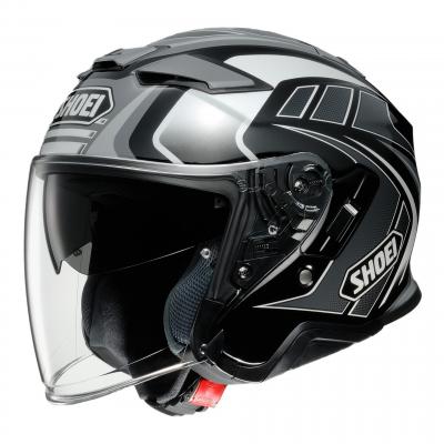 Casque jet Shoei J-Cruise II Aglero TC-5 gris/noir