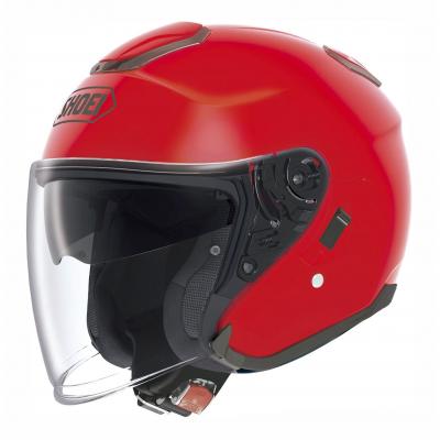 Casque jet Shoei J-Cruise rouge brillant