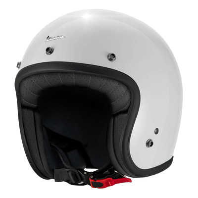 Casque jet Vespa Versilia B04 blanc brillant