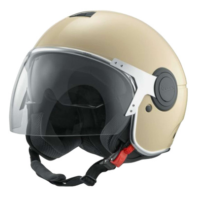 Casque jet Vespa Visor Jet Argentario Q09 beige brillant