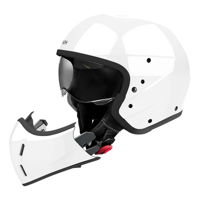 Casque modulable Airoh J 110 Color white gloss
