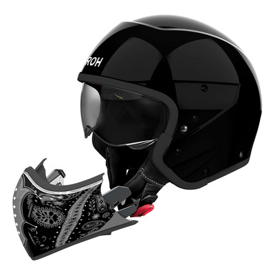 Casque modulable Airoh J 110 Peasly black gloss