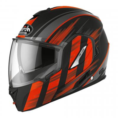 Casque modulable Airoh Rev 19 Ikon orange mat