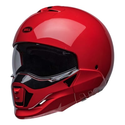 Casque modulable Bell Broozer Duplet gloss red