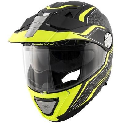 Casque modulable Givi X.33 Canyon Layers noir mat/jaune