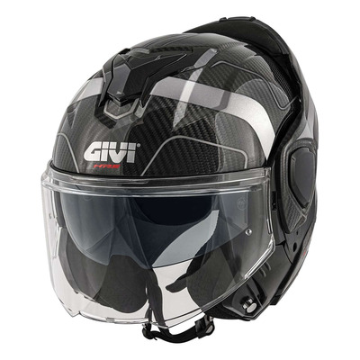 Casque modulable Givi X36 Carbon carbone/argent