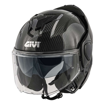 Casque modulable Givi X36 Solid carbone