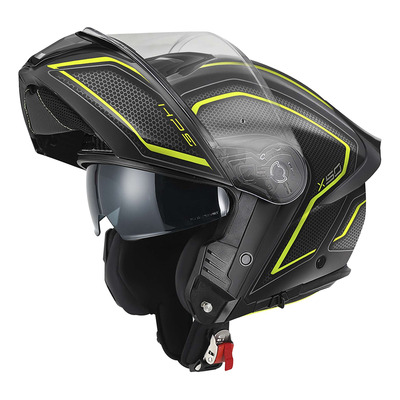 Casque modulable Givi X50 Hologram noir/titanium/jaune mat