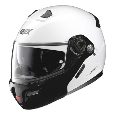 Casque modulable Grex G9.1 Evolve N-Com Couplé Métal blanc
