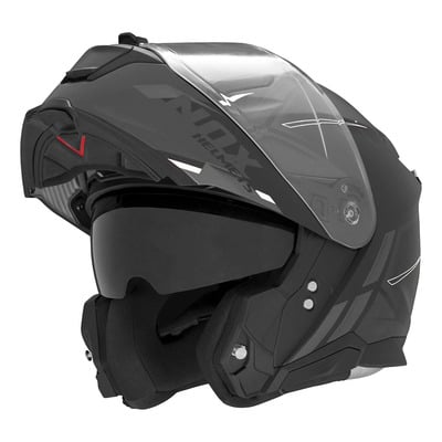 Casque modulable Nox N967 Synchro noir mat/blanc