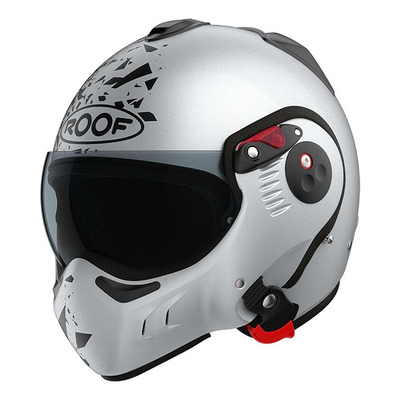 Casque modulable Roof Boxer Alpha Blackstar silverwhite/black mat